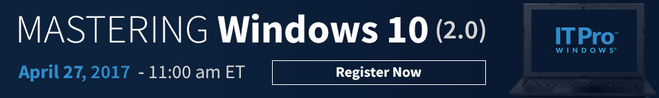 Mastering Windows 10 (2.0)